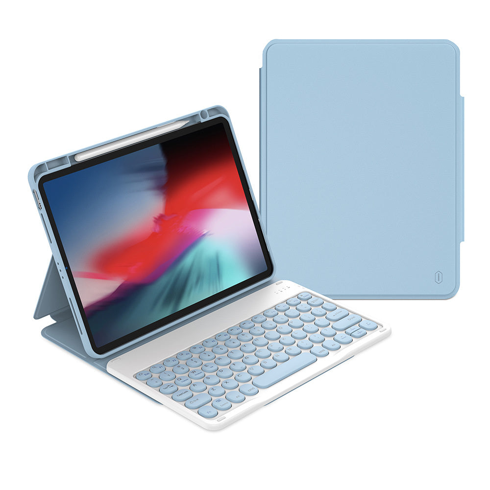 Wiwu Protective iPad A16 11.Nesil 2025 Gizli Kalem Bölmeli Klavyeli Kılıf Wiwu Protective iPad A16 11.Nesil 2025 Gizli Kalem Bölmeli Klavyeli Kılıf